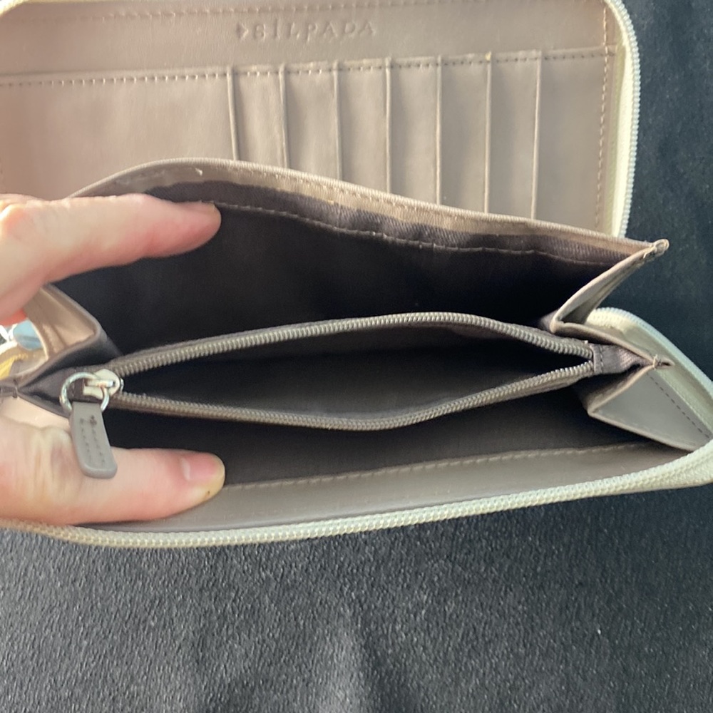 Silpada Margeaux Leather Wallet, - Picture 4 of 5
